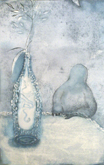泉菜々子 「あの事を今考える」 2013 油性水性木版 90×60cm