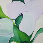 久米亮子 "garden" 2014 Acrylic on cotton canvas 162×162cm