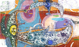 佐竹邦子 SATAKE Kuniko
「Winds work - 59」 2014