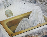 西村藍 NISHIMURA Ai
「bathroom」 2018
