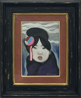 宮崎進　MIYAZAKI Shin
「北国の女」　19686