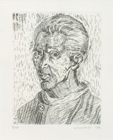 北辻良央　KITATSUJI Yoshihisa
「WORK (Gogh)」　1978