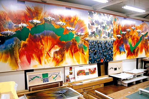 加納光於　《鳥影―遮るものの変容》