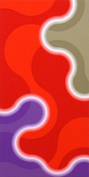「1011-3」　2010　アクリルガッシュ、キャンバス　60×30cm