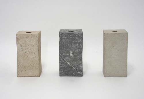 浅井純介　ASAI Junsuke　陶　ceramic　80×112×230mm/each