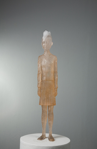 "1103-2" 2011 acrylic gouache on canvas 72.7×60.6cm